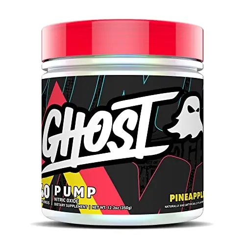 GHOST Pump nitric oxide stim-free pre-workout powder