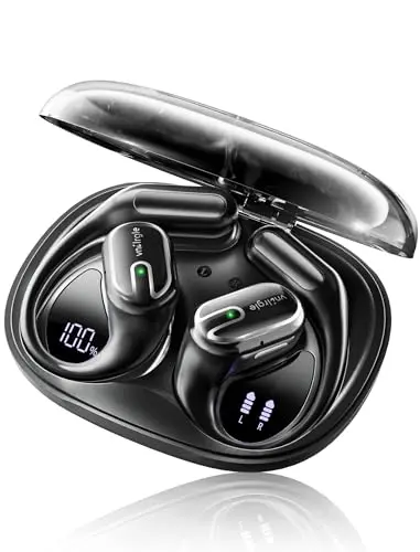 vnilrgle open ear earbuds with 80-hour battery for extended workouts